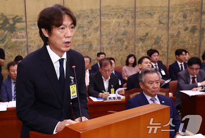 홍명보 전 남자 축구대표팀 감독 2024.9.24 ⓒ 뉴스1 김민지 기자