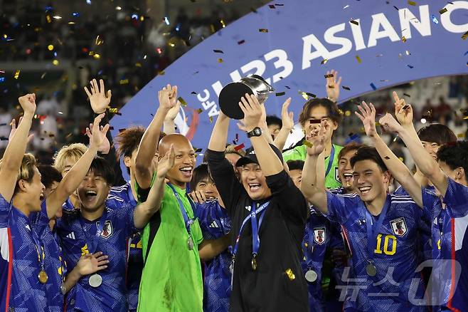 일본은 2026 AFC U23 아시안컵 우승을 차지했다. ⓒ AFP=뉴스1