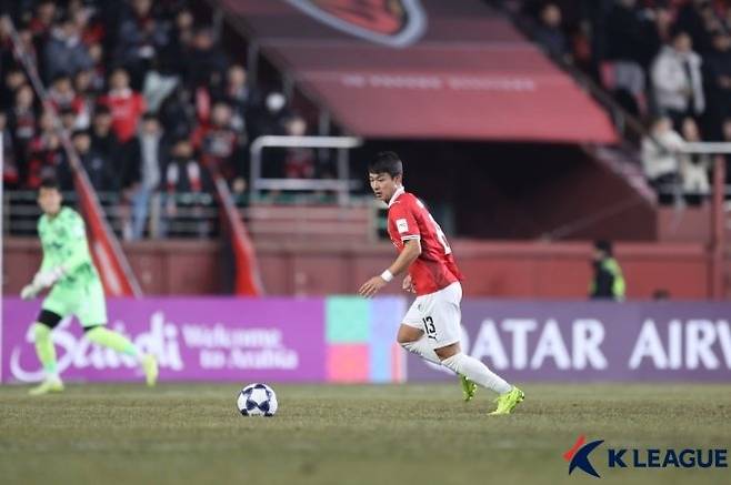 포항 스틸러스 강민준. 사진=한국프로축구연맹