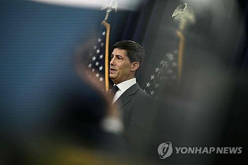 회견 중인 케빈 워시 미 연준 의장 [AFP=연합뉴스. 재판매 및 DB 금지]