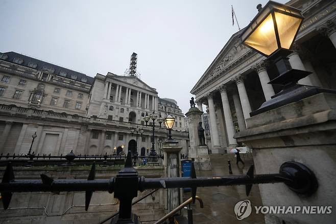 잉글랜드은행 [AP=연합뉴스 자료사진. 재판매 및 DB 금지]