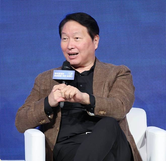 최태원 SK그룹 회장 겸 대한상의 회장. 사진=대한상의