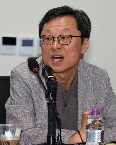 ▲정재권 신임 KBS이사장. ⓒ연합뉴스