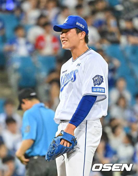 [OSEN=대구, 이석우 기자] 30일 대구삼성라이온즈파크에서 2026 신한 SOL KBO 리그 삼성 라이온즈와 KIA 타이거즈의 경기가 열렸다. 홈팀 삼성은 페덱이, 방문팀 KIA는 네일이 선발 출전했다. 삼성 라이온즈 박용재가 7회초 2사 1루 KIA 타이거즈 카스트로에게 2점 홈런을 맞고 아쉬워하고 있다. 2026.07.30 / foto0307@osen.co.kr