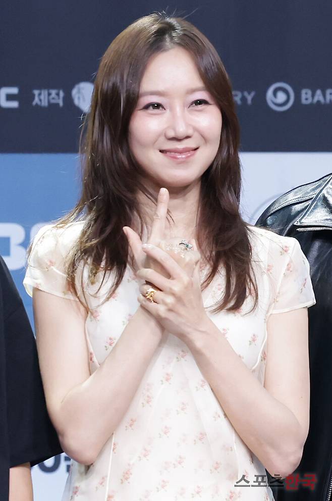 MBC 금토드라마 '유부녀킬러' 제작발표회에 참석한 배우 공효진. 2026.7.31 ⓒ이혜영 기자 lhy@hankooki.com
