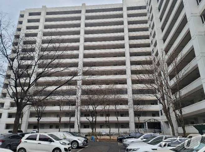 송파구 문정동 '문정시영 아파트' 전경 (지지옥션 홈페이지 갈무리)