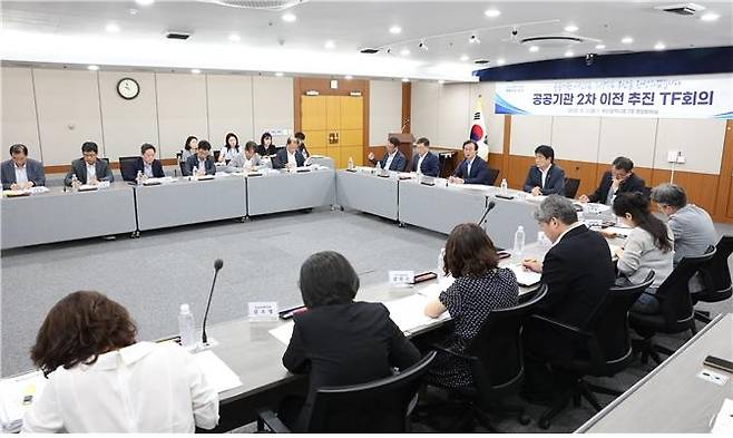 부산시 공공기관 이전 추진 전담팀 회의 [부산시 제공. 재판매 및 DB 금지]