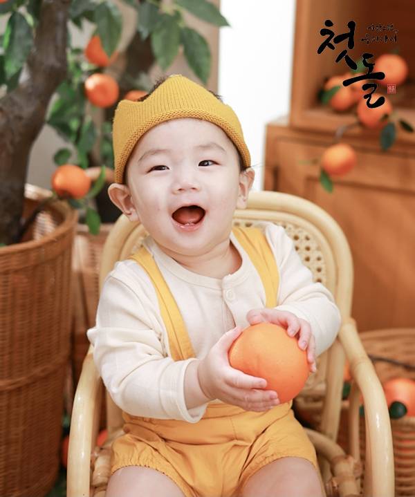2026년 8월 5일, 첫 돌을 맞은 박지운 군. ⓒ베이비뉴스