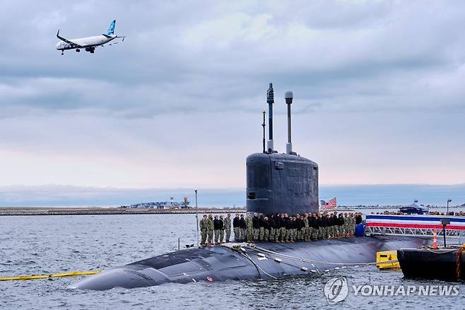 미국의 핵추진잠수함. 연합뉴스