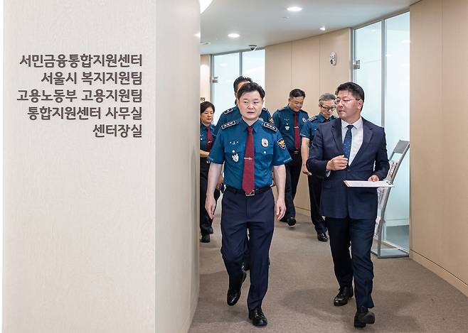 관계성범죄 현장점검 하는 박정보 서울경찰청장 [서울경찰청 제공. 재판매 및 DB 금지]