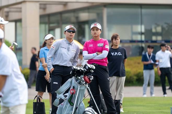 김효주 2026 국내 대회 연습 현장
