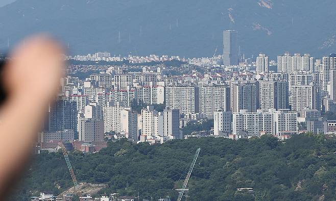6일 오후 서울 시내 아파트 모습. 뉴시스