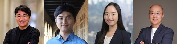 조상연 라이스대 조교수, 조영주 UC Berkeley 조교수, 이서은 일라이 릴리 연구원, KAIST 박용근 교수(왼쪽부터). [사진=KAIST]