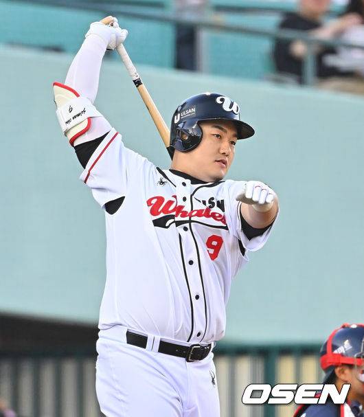 [OSEN=울산, 이석우 기자] 울산 웨일즈 최지만 042 2026.06.27 / foto0307@osen.co.kr
