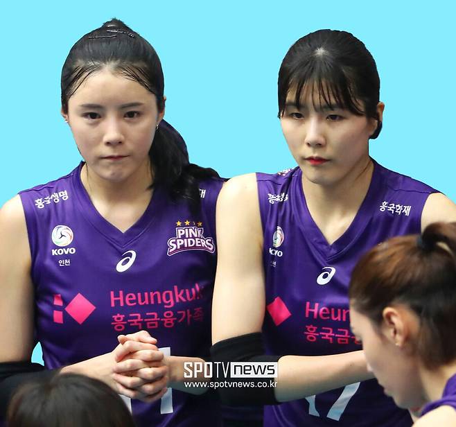 ▲ 이다영(왼쪽)과 이재영 ⓒ곽혜미 기자