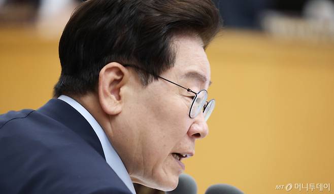 (세종=뉴스1) 허경 기자 = 이재명 대통령이 11일 정부세종청사에서 열린 국무회의에서 발언하고 있다. (청와대통신사진기자단) 2026.8.11/뉴스1  Copyright (C) 뉴스1. All rights reserved. 무단 전재 및 재배포,  AI학습 이용 금지. /사진=(세종=뉴스1) 허경 기자