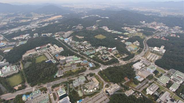 출연연이 입주해 있는 대덕특구 전경.