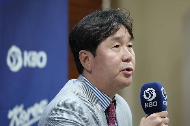 류지현 아이치-나고야 아시안게임 야구대표팀 감독. 연합뉴스