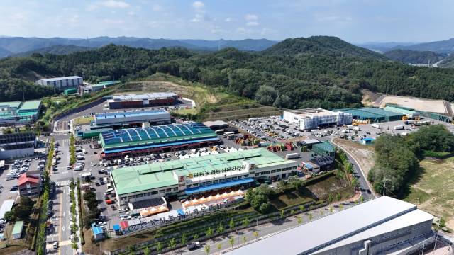 ▲ 안동시 농수산물도매시장 전경. ⓒ 안동시