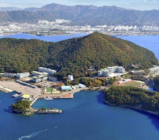 해군사관학교 전경. 해군사관학교 누리집 갈무리
