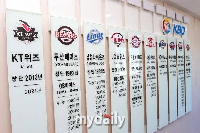 KBO 10개 구단 소개./마이데일리