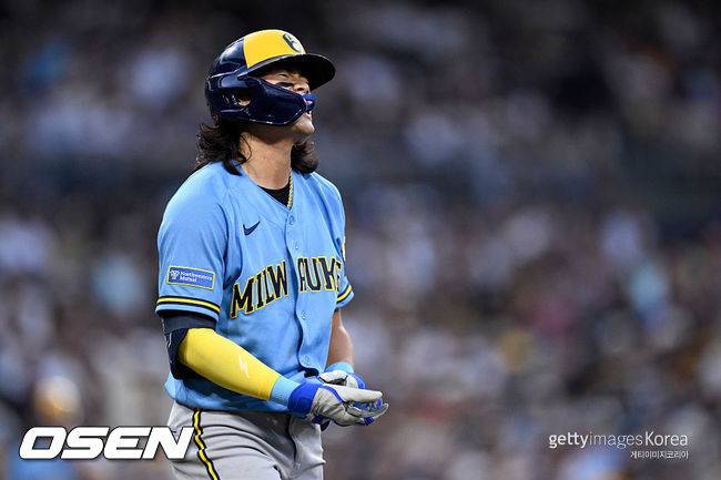 [사진] 밀워키 배지환 ⓒGettyimages(무단전재 및 재배포 금지)