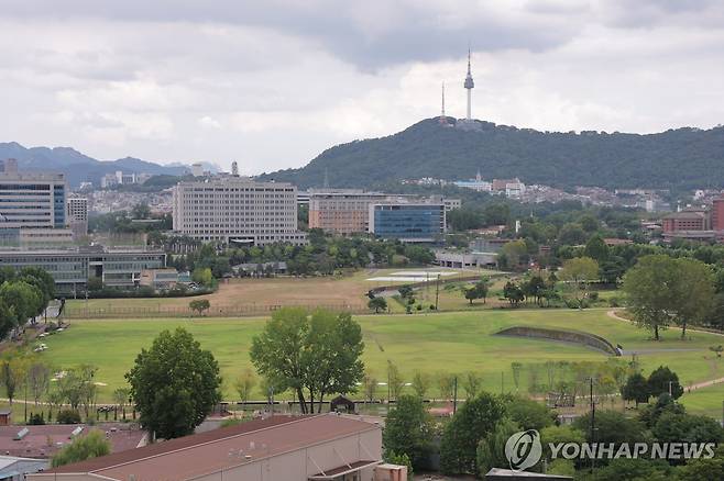 서울 용산 어린이정원 일대 모습 [연합뉴스 자료사진]