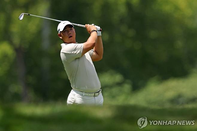 PGA 투어에서 활약하는 김주형 [AFP=연합뉴스]