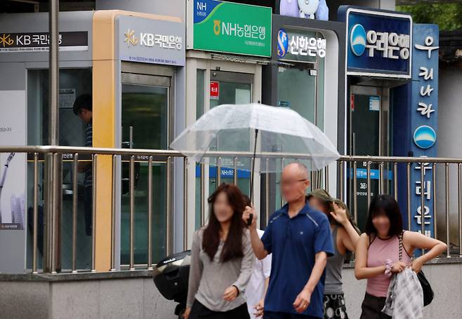 서울 시내 시중은행 ATM 기기 모습(사진=뉴시스)