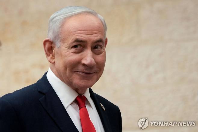 베냐민 네타냐후 이스라엘 총리[AFP=연합뉴스. 재판매 및 DB 금지]