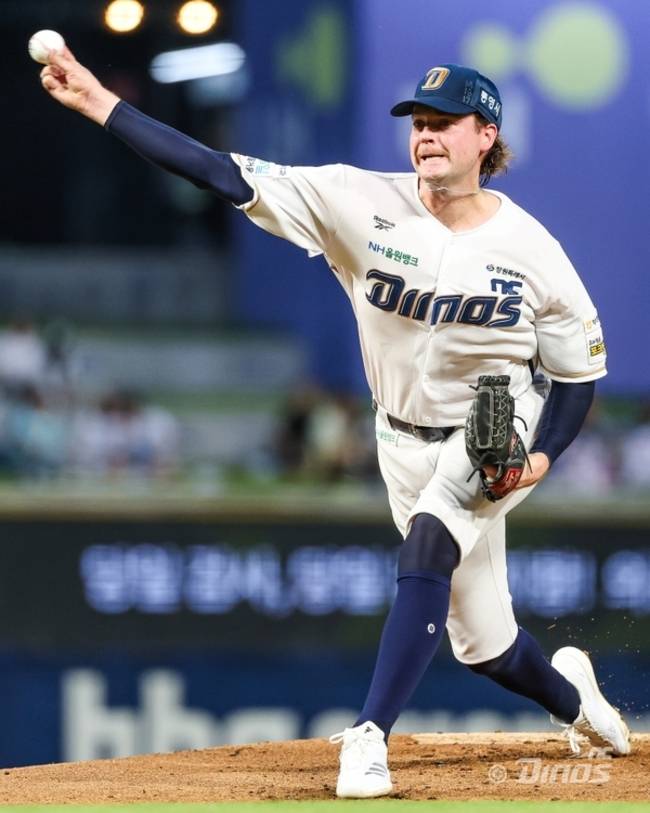 NC 다이노스는 19일 열린 두산전에서 경기 초반부터 마운드가 흔들리면서 연패를 맞았다. /NC 다이노스