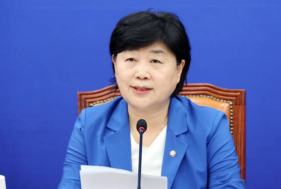 국회 법사위원장인 서영교 더불어민주당 의원. 〈자료사진=연합뉴스〉