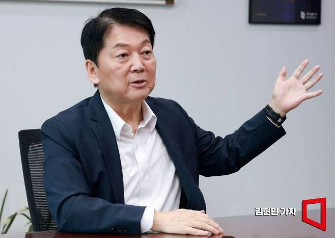안철수 국민의힘 의원이 국회에서 아시아경제와 인터뷰하고 있다. 2026.7.28 김현민 기자