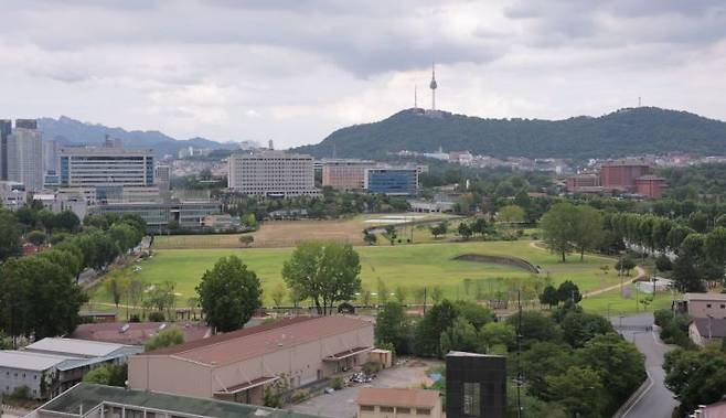 서울 용산 어린이정원 일대 모습. 연합뉴스