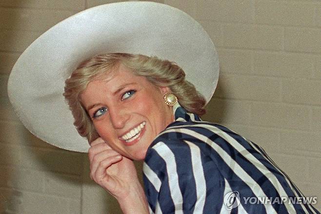 다이애나의 1988년 모습 [AFP=연합뉴스 자료사진. 재판매 및 DB 금지]