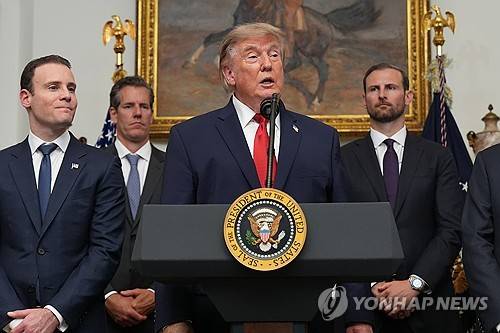 도널드 트럼프 미국 대통령[연합뉴스 사진 제공]