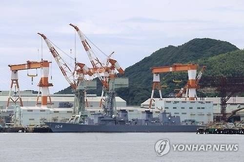 일본 나가사키의 조선소. 출처=연합뉴스