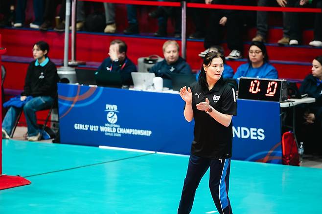 이승엽 U-17 여자 대표팀 감독. 사진=FIVB