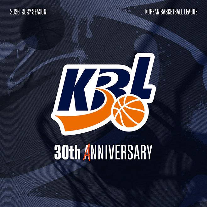 [서울=뉴시스] 프로농구 출범 30주년 기념 로고. (사진=KBL 제공) 2026.08.20. photo@newsis.com *재판매 및 DB 금지