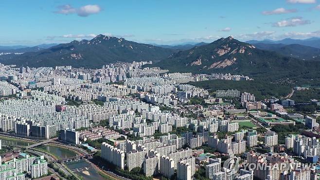 노원구 일대 아파트단지 전경 [노원구 제공. 재판매 및 DB 금지]