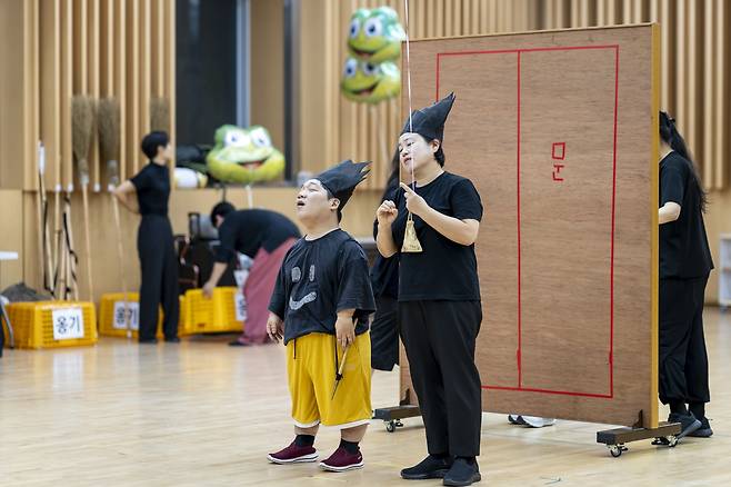 국립극장 기획공연 '옹옹옹' 시연 [국립극장 제공. 재판매 및 DB 금지]
