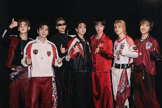 ▲ BTS. Cortesia da Big Hit Music