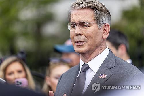스콧 베선트 미국 재무장관 [EPA=연합뉴스. 재판매 및 DB 금지]