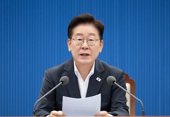 이재명 대통령이 21일 청와대에서 열린 국민주권정부 제1차 반부패정책협의회에서 발언하고 있다. ⓒ청와대통신사진기자단