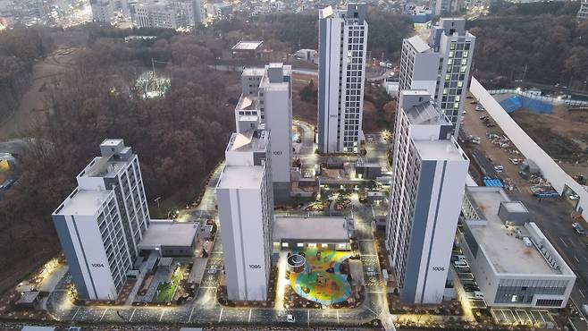 경기도 과천지식정보타운의 통합공공임대 단지 [LH 제공. 재판매 및 DB 금지]