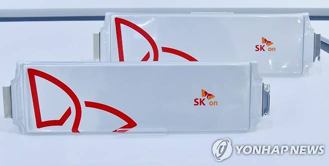CES '내장기술' 부문 최고 혁신상 받은 SK온의 E556 SF 배터리 [SK온 제공. 재판매 및 DB 금지]