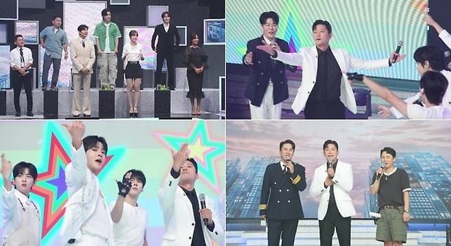 김대호가 '전설의 사내' 무대에 난입한다. / 사진제공=MBN