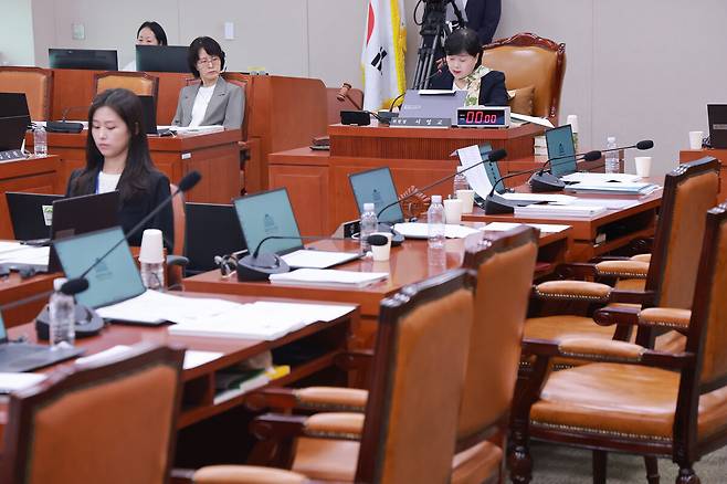 '조희대 대법원장 증인 출석 요구' 여권 주도 법사위 의결. 연합뉴스