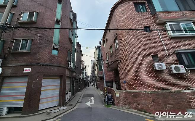 24일 서울 광진구 자양1동 799번지 일대.  [사진=김민지 기자]