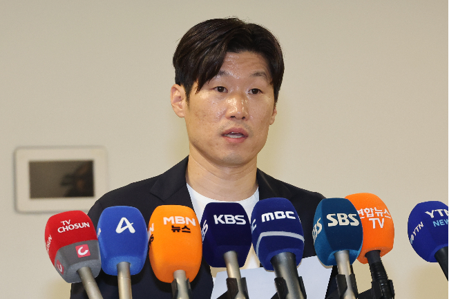 K-축구혁신위원회 박지성 공동위원장. 사진=연합뉴스 제공